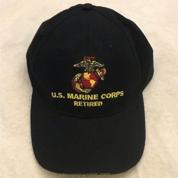Eagle Crest US Marine Corp Retired Ball Cap - Picture 1 of 13